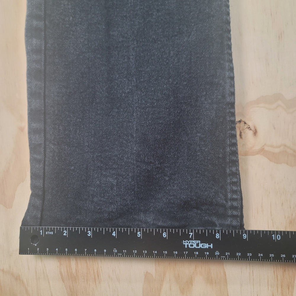 Cody James Wyatt Slim Bootcut Jeans Mens 36x28 Black Faded Western Stretch Denim - Picture 7 of 10